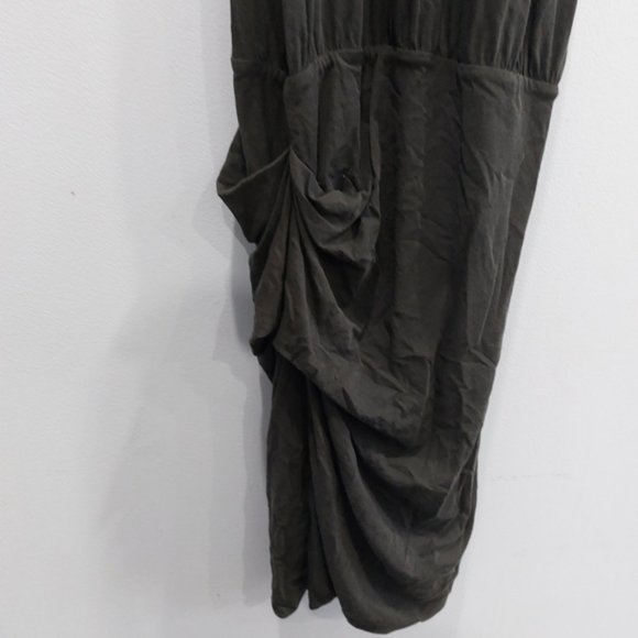 James Perse Racerback Blouson Midi Dress - Picture 4 of 8